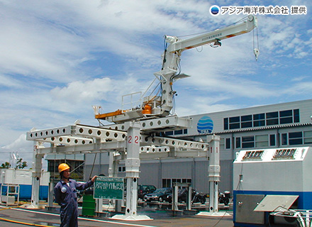 U.M.A水中クレーン