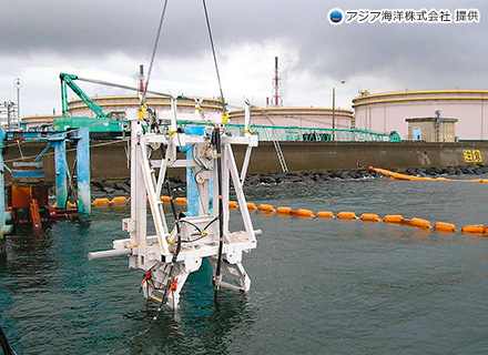 水中ワイヤーソー